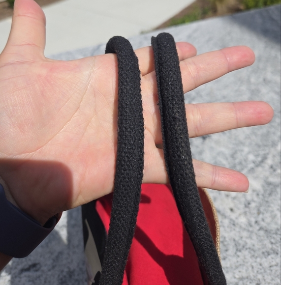 Letter J Handbag Shoulder Bag Sack Canvas Tote - Picture 6 of 7